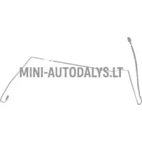 Elastīga priekšējā labā bremžu šļūtene Aixam Sensation / Emotion