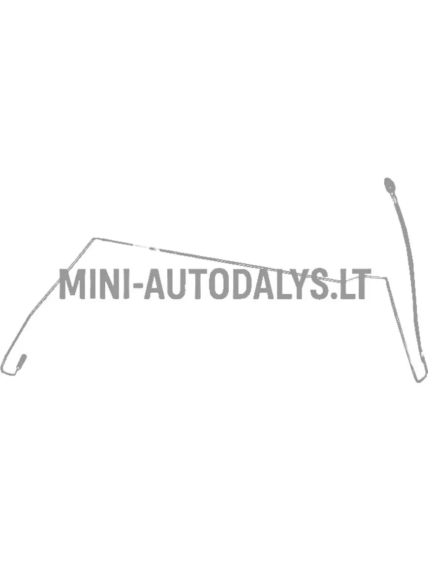 Elastīga priekšējā labā bremžu šļūtene Aixam Sensation / Emotion