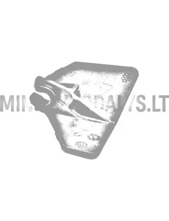 Dzinēja pārsega eņģes labajā pusē Aixam Emotion