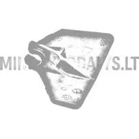 Dzinēja pārsega eņģes labajā pusē Aixam Emotion