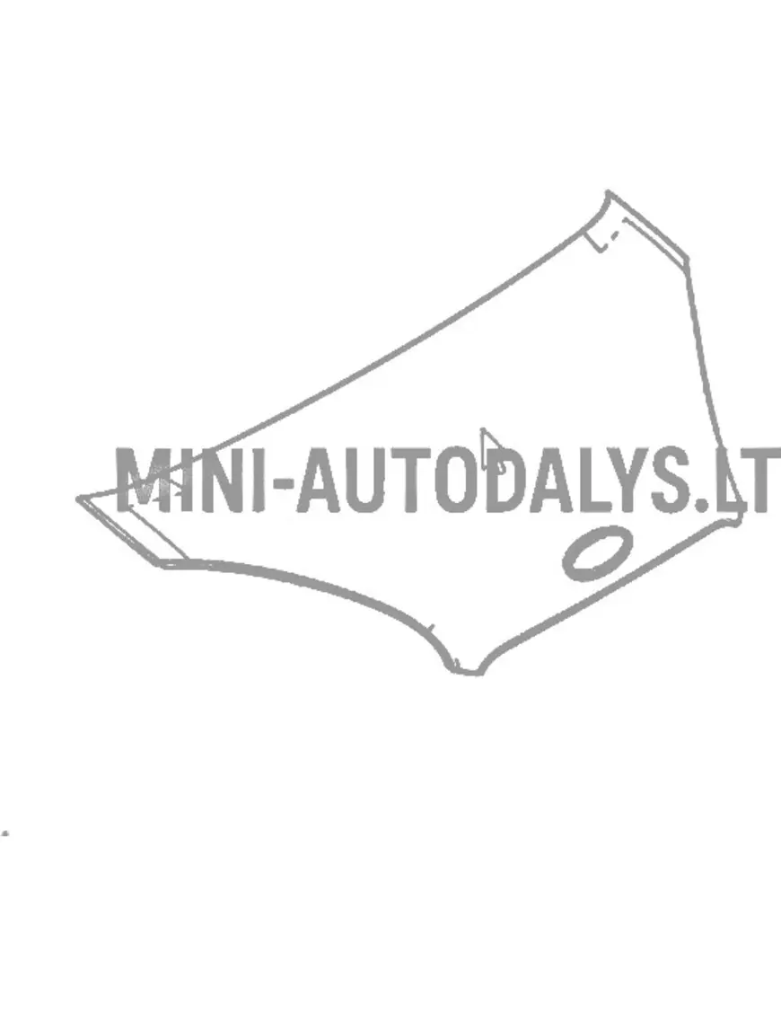 Microcar M8 pārsegs