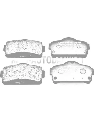 Priekšējo bremžu kluču komplekts Microcar / Ligier #15415 | Mini Auto Parts