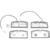 Bremžu kluču komplekts, priekšējais mopēda auto