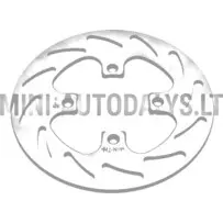 Aizmugurējais kreisās puses bremžu disks Microcar / Ligier 1400353 (Ø 180 mm)