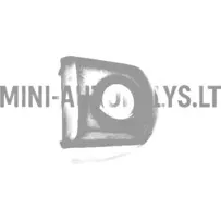 Kreisās puses durvju roktura stūra elements "Aixam" (melns)