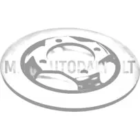 Priekšējais bremžu disks Chatenet (Killing) (Ø 225 mm)