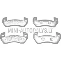 Aizmugurējo bremžu kluču komplekts Ligier