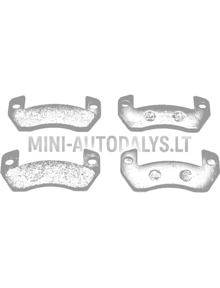 Aizmugurējo bremžu kluču komplekts Ligier