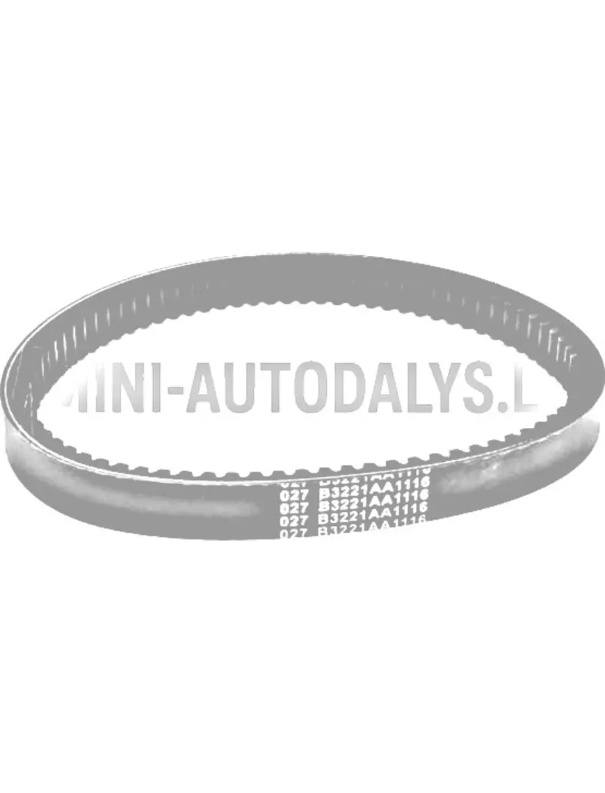 Pārnesumjosta 027 Eco B3221AA1116 | Mini Auto Parts