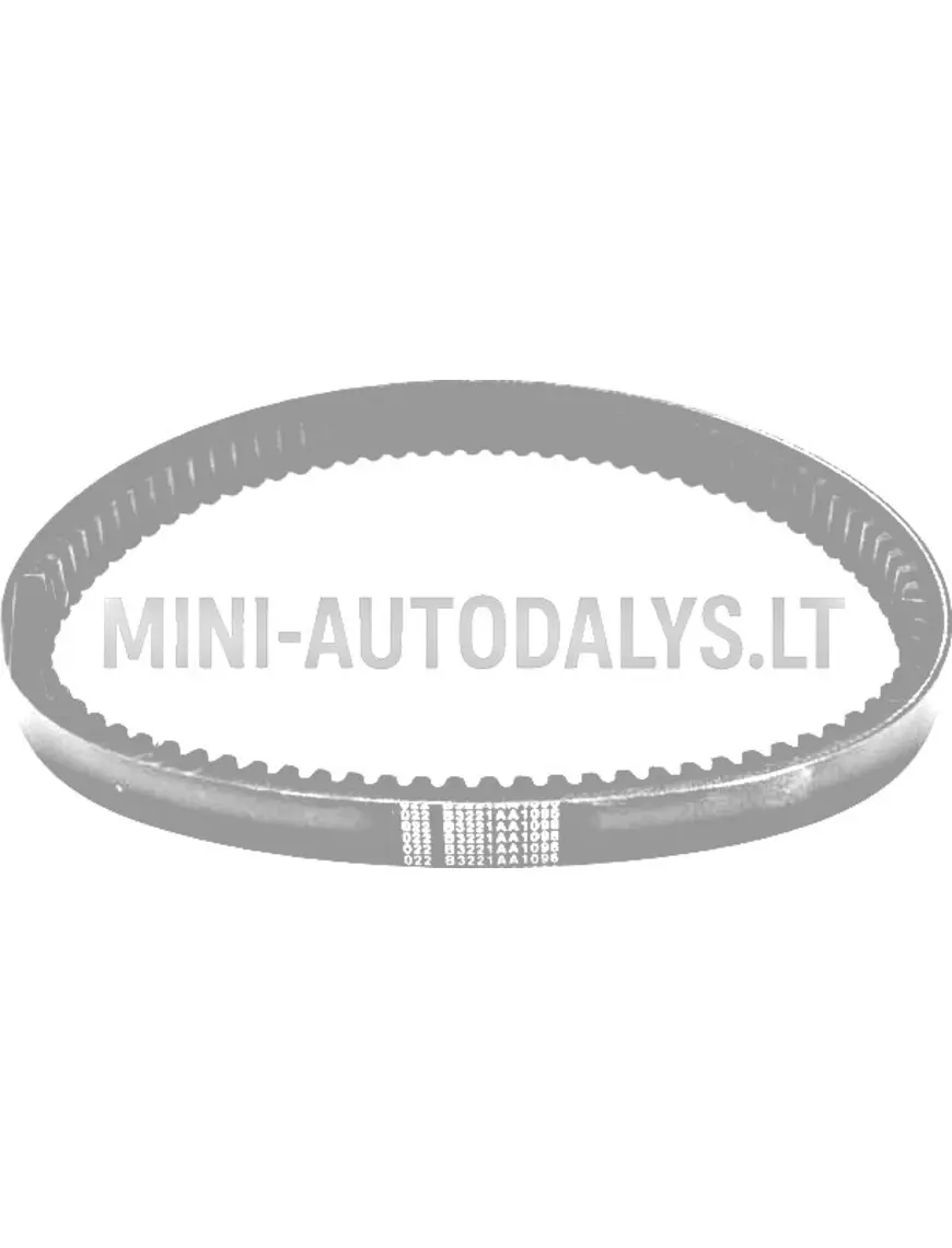 Pārnesumkārbas siksna 022 ECO Aixam B1211AA1096