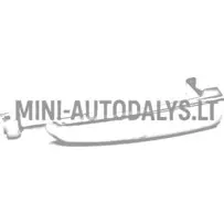 Ārējais durvju rokturis "Aixam" (hromēts)