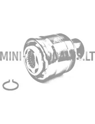 CV šarnīrs piedziņas vārpstas pārnesumkārbas pusē (Ø 20,5 mm)
