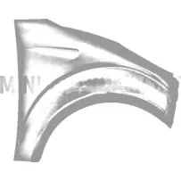 Labais priekšējais spārns Ligier JS50 / JS50L Ph2/Ph3 | Mini Auto Parts