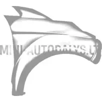 Priekšējais labais spārns Aixam Gamme Vision #15864 | Mini Auto Parts