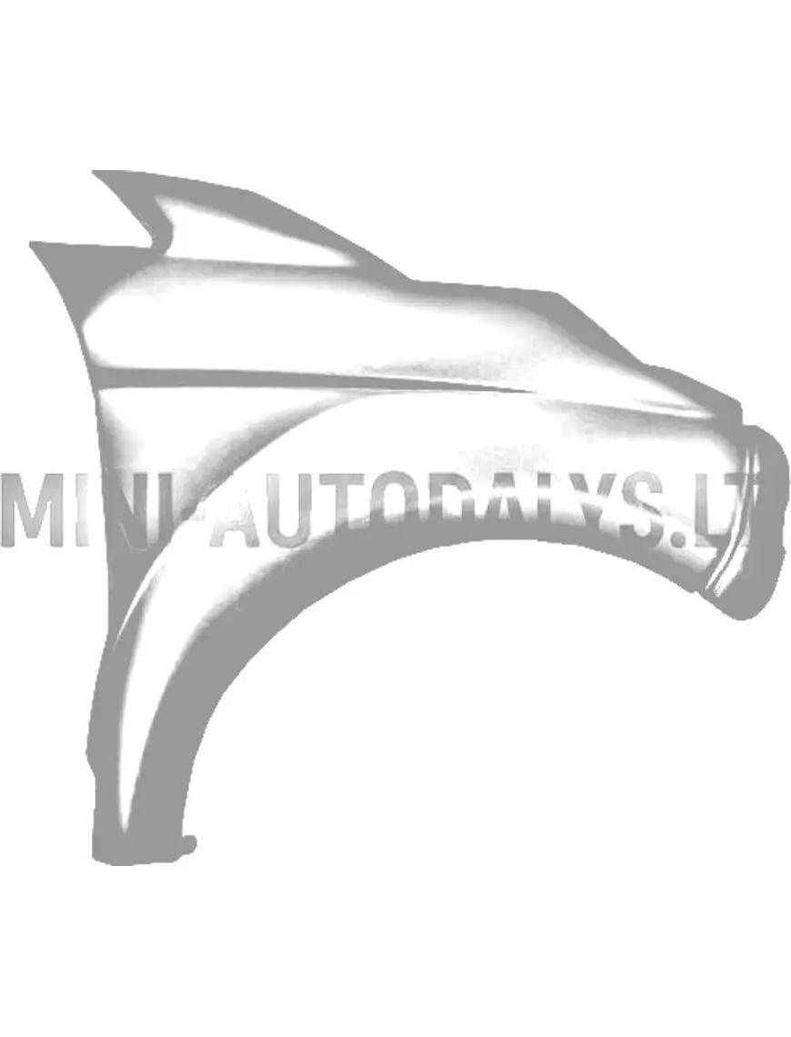Priekšējais labais spārns Aixam Gamme Vision #15864 | Mini Auto Parts
