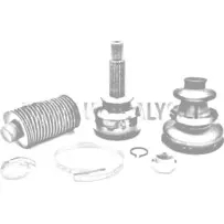 CV šarnīrs piedziņas vārpstas riteņa pusē Aixam