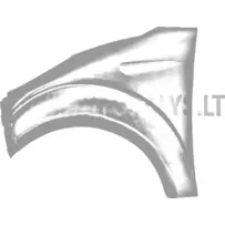 Kreisais priekšējais spārns Ligier JS50 / JS50L Ph2/Ph3 | Mini Auto Parts