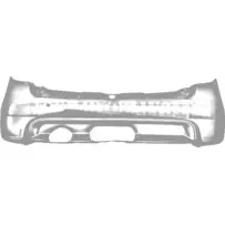 Aizmugurējais bamperis Ligier JS50 / JS50L Ph1 #15965 | Mini Auto Parts