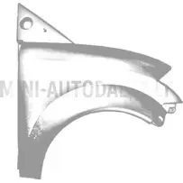 Priekšējais labais spārns Microcar MC1 / MC2 #15972 | Mini Auto Parts