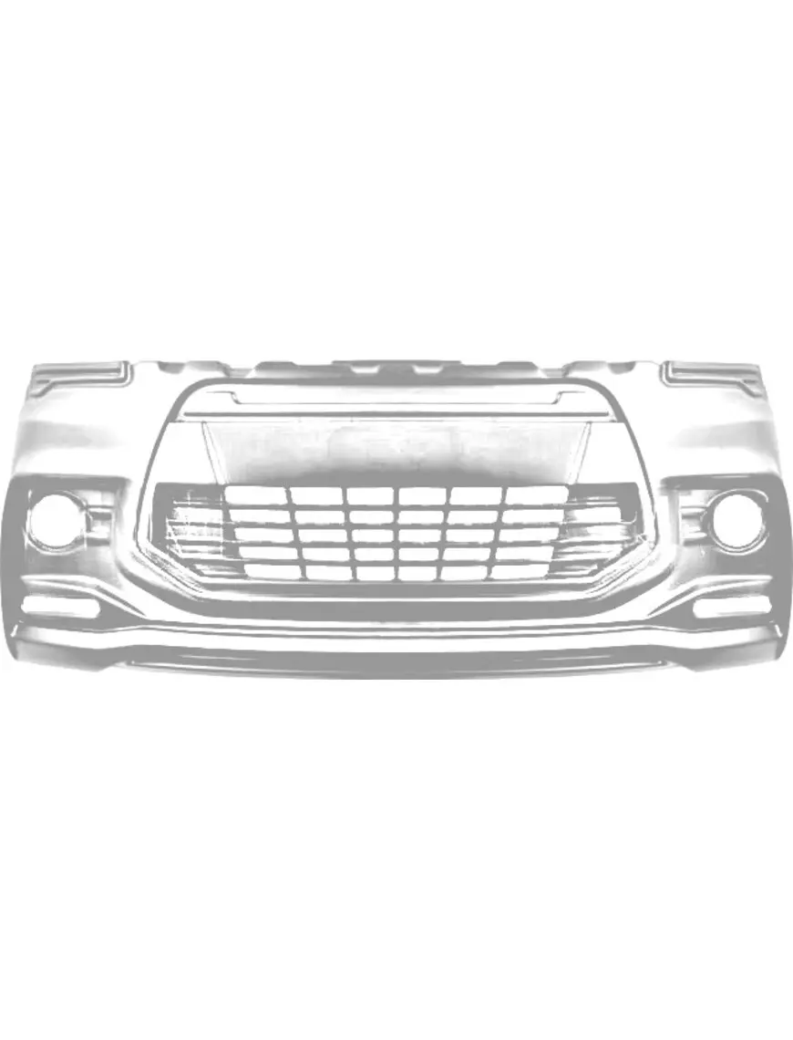 Priekšējā bufera reste Ligier JS50 Sport (melna)