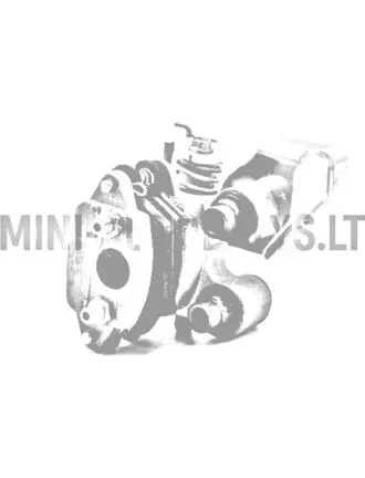 Kreisās puses aizmugurējais bremžu suporta komplekts Microcar MC1 / MC2