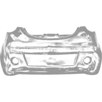 Microcar Dué aizmugurējais buferis #16050 | Mini Auto Parts