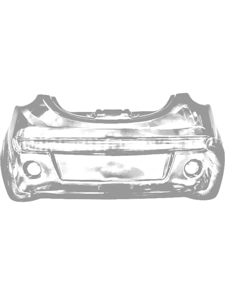 Microcar Dué aizmugurējais buferis #16050 | Mini Auto Parts