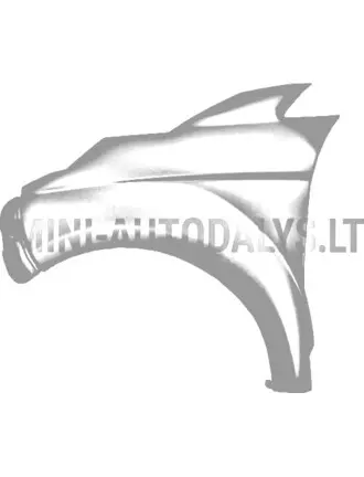 Kreisais priekšējais spārns Aixam Gamme Vision | Mini Auto Parts