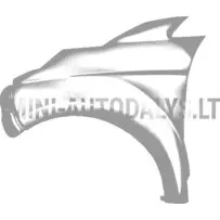 Kreisais priekšējais spārns Aixam Gamme Vision | Mini Auto Parts