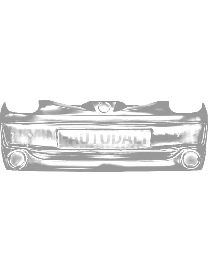 Priekšējais bamperis Aixam 2005-2008 g. #16103 | Mini Auto Parts